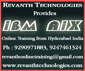 IBM AIX Online Training from India
