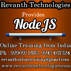 NodeJS Online Training from India
