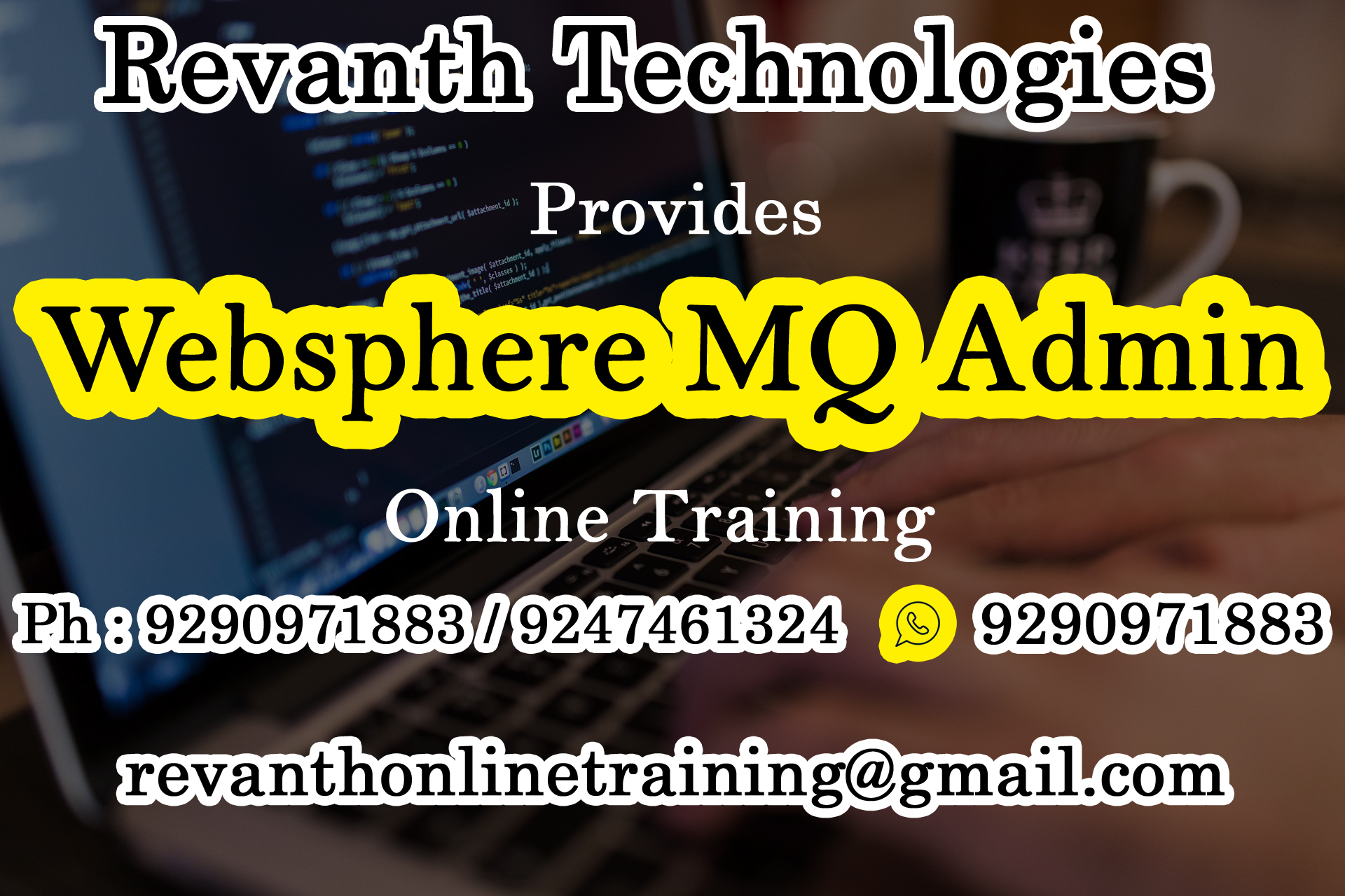 Websphere MQ Admin Online Training from India
