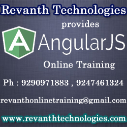 AngularJS Online Training from India