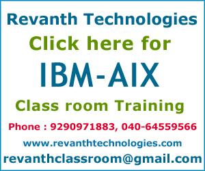 IBM-AIX Training Institute in Hyderabad