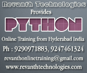 Python Online Training from India