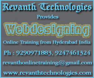 Webdesigning Online Training from India